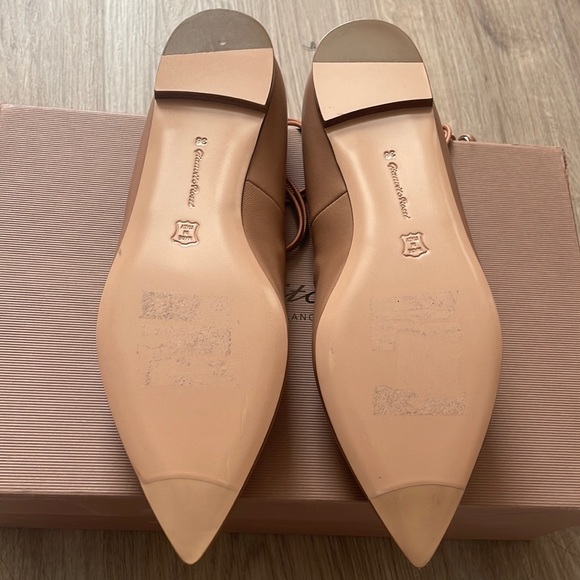 Gianvito Rossi Marquis flat strappy pointed toe - Picture 4 of 5